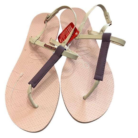 Havaianas‎ Women's You Rio Slingback Sandals Pink Size 7.5 Casual Summer - Picture 3 of 5